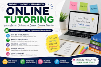 provide personalized online tutoring to help you learn