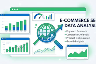 do e commerce SEO research and data analysis for your store