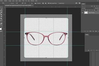 crop or resize 50 images in photoshop