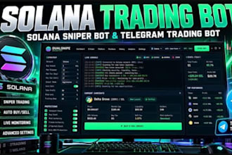 create solana trading bot, solana volume bot, solana crypto bot, memecoin bot,