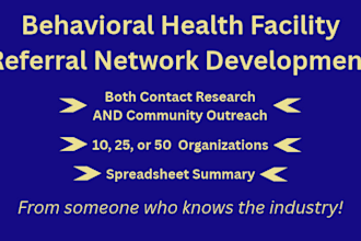 build a referral network for your behavioral health practice