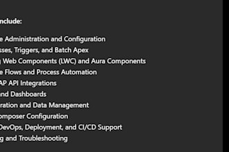 serve salesforce experience in apex lwc flows apis copado