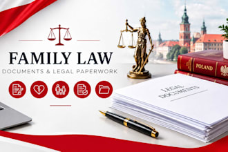 prepare professional family law documents and legal paperwork