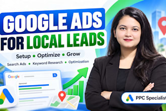 setup and optimize google ads for local business leads
