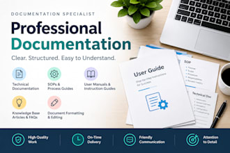create professional technical documentation