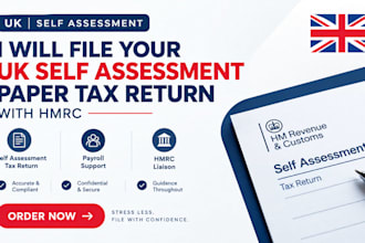 file your UK self assessment paper tax return