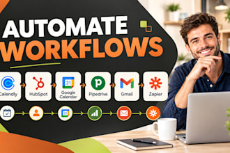 integrate calendly hubspot google calender pipedrive gmail zapier automation