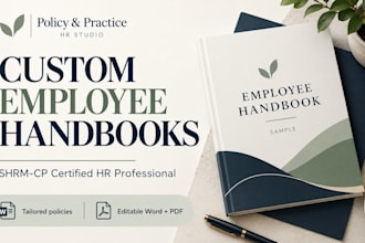 write your employee handbook