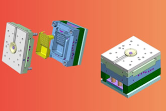 do product design for injection molding, plastic mold design and modification