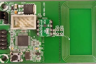 design uhf rfid pcb, reader, antenna, firmware and embedded debugging system tag