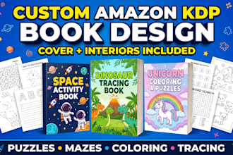 provide book interiors for amazon KDP publishing