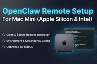 install, configure and set up openclaw for your mac mini