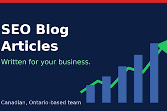 write SEO blog articles for your business