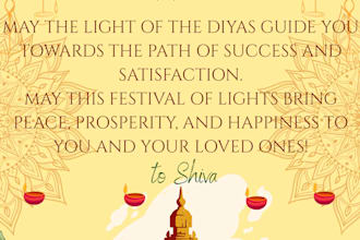make a invitation or congrats or wishes card