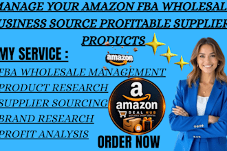 manage your amazon fba wholesale business source profitable suppliers products
