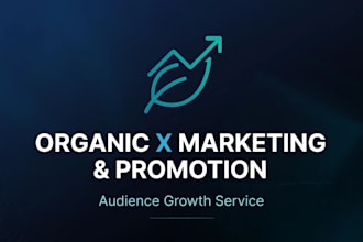 do organic twitter x marketing audience growth promotion
