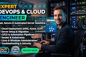 automate linux servers, docker containers, devops workflows