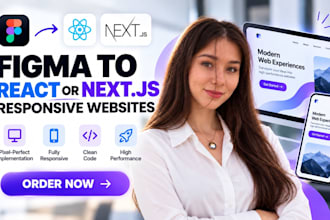 convert figma to react or next js