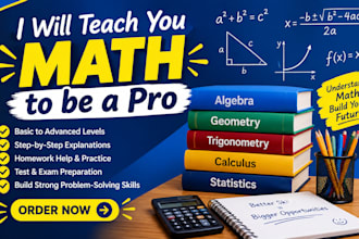 teach you math to be a pro