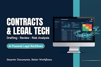 draft and review legal contracts using ai assisted research