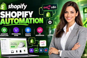 build shopify automation shopify website dropshipping store plimdor shopify api