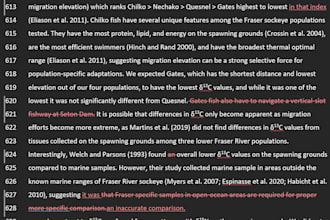 edit scientific articles for grammar or logical consistency