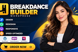 build a wordpress website with breakdance builder