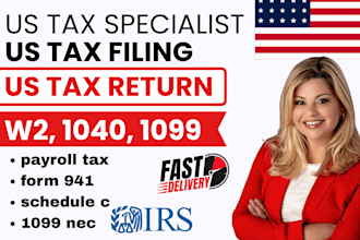 w2, w3, w8 ben, 1099 nec, 1900 misc, payroll tax, us tax return, 1040
