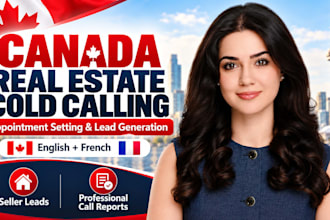 do canada real estate cold calling b2b appointment setting b2c real estate