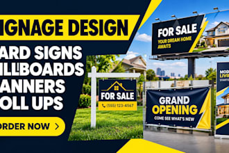 design for sale sign open house sign property sign real estate yard sign, banner