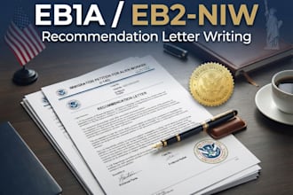 write a powerful eb1a eb2niw recommendation letter for your green card