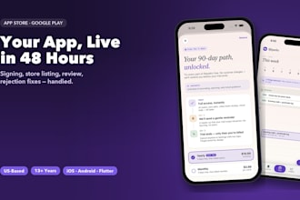 publish your ios and android app to the app store and google play store
