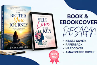 do book cover design amazon kdp kindle cover ebook cover paperback design