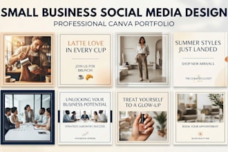 design social media posts for businesses