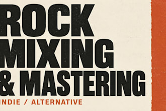 mix and master your alternative rock and indie music