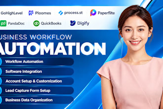 do gohighlevel ploomes CRM process street  paperflite pandadoc quickbooks digify