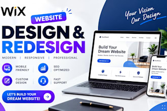 design and redesign german wix website for small businesses and freelancers