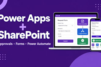 build a power apps canvas app with sharepoint and power automate