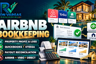 do airbnb bookkeeping with property profit and loss in quickbooks online, stessa