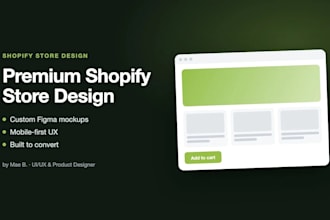 create a modern and responsive shopify store design
