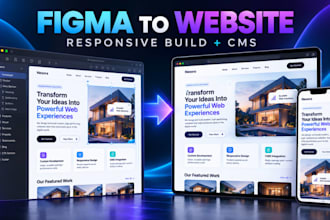 convert figma to webflow, framer or wordpress with cms
