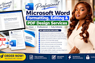 professionally microsoft word document formatting ms word edit document design