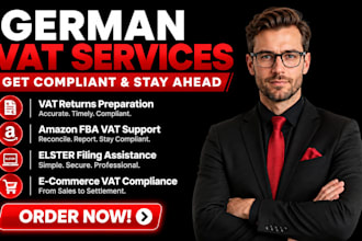 file german vat return, ecommerce vat, eu vat, quarter vat, amazon fba elster