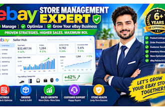 be your ebay 2 step dropshipping virtual assistant, ebay VA
