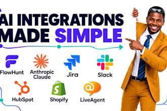 flowhunt integration anthropic claude jira slack hubspot shopify liveagent