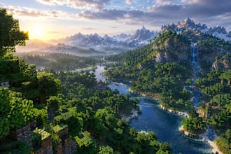build custom minecraft maps, worlds and landscapes