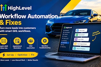 set up gohighlevel workflow automation and fix ghl workflows