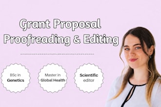 edit your grant proposal