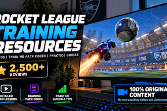 teach you rocket league mechanics with video lessons