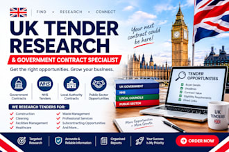 find UK tenders, government contracts and procurement opportunities